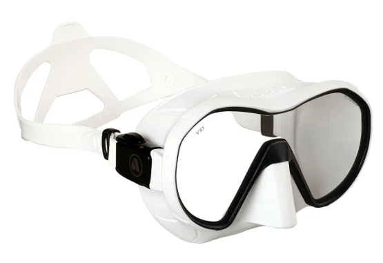 vx1 silicone white arctic lente ultra clear angle web | Scuba World