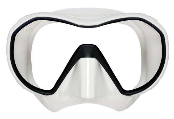 vx1 silicone white arctic lente ultra clear front web | Scuba World